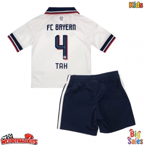 Bayern Munich Jonathan Tah #4 Replica Away Stadium Kit for Kids 2026-27 Short Sleeve (+ pants)